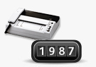 Brother fax machine in 1987 