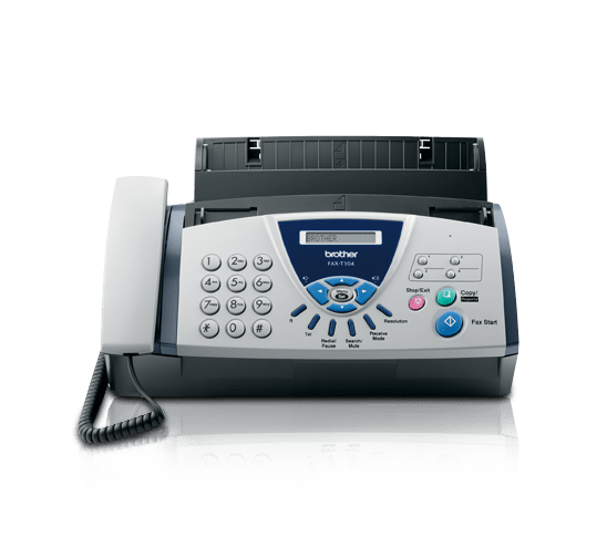 Thermal Transfer Fax Machine Brother Fax T104