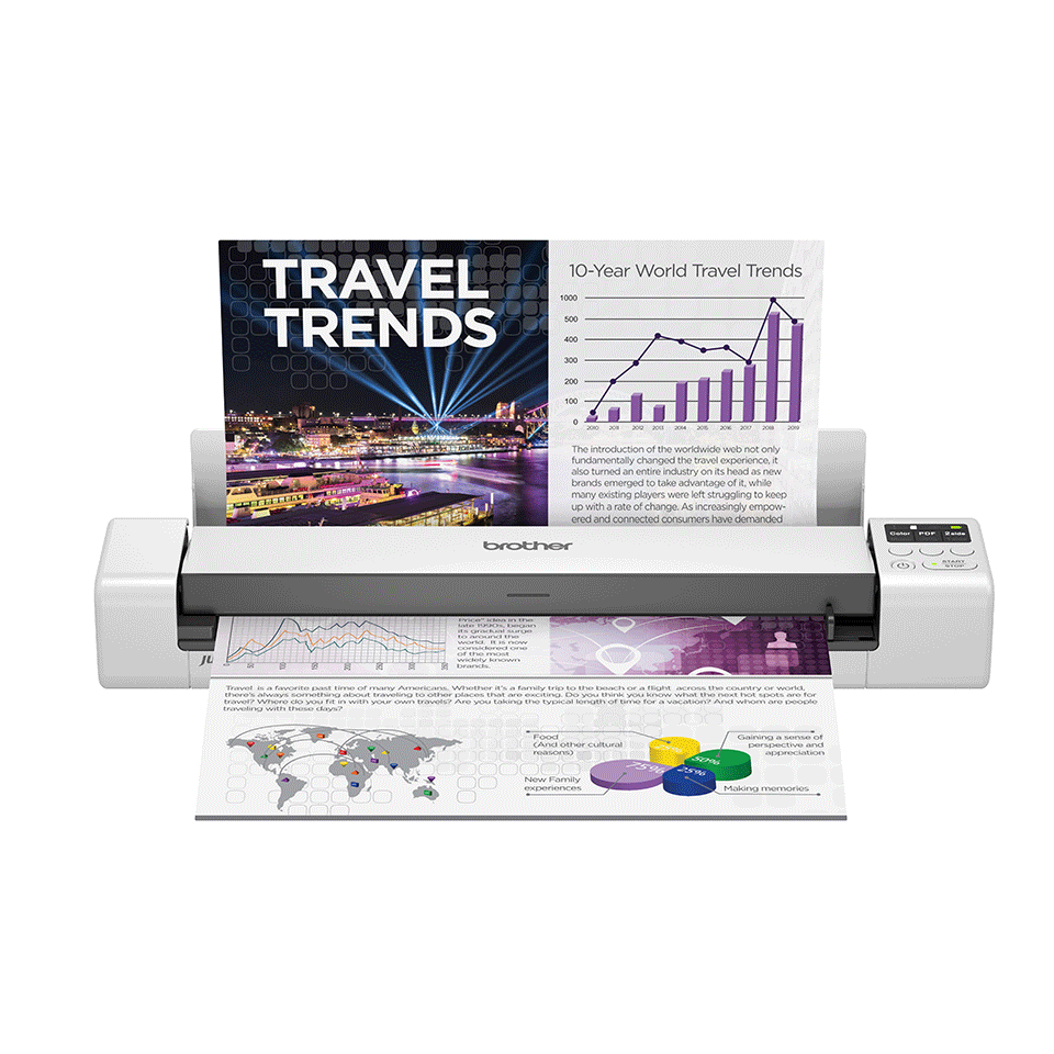 Ds 940dw Portable Document Scanner Brother